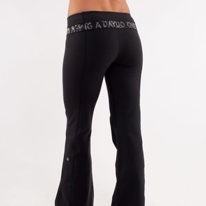 lululemon groove pant (reflective, reversible)